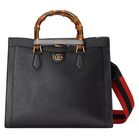 gucci diana black|gucci diana medium tote.